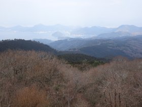達磨山レストハウスからの眺め