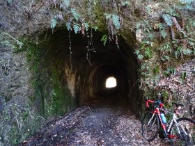 素掘りのトンネル２